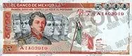 5,000 pesos, familia A, anverso