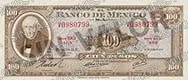 100 pesos, tercera emisión ABNC, familia AA, anverso