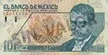10 nuevos pesos, familia C, anverso