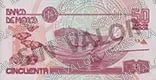 50 nuevos pesos, familia C, reverso