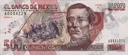 500 nuevos pesos, familia C, anverso