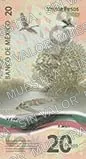 20 pesos, familia G, conmemorativo del bicentenario de la Independencia Nacional, reverso