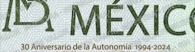 200 pesos, familia G, anverso