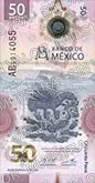 50 pesos, familia G, anverso