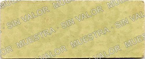 1 centavos, Compañía de Tranvías de México (M1327), reverso