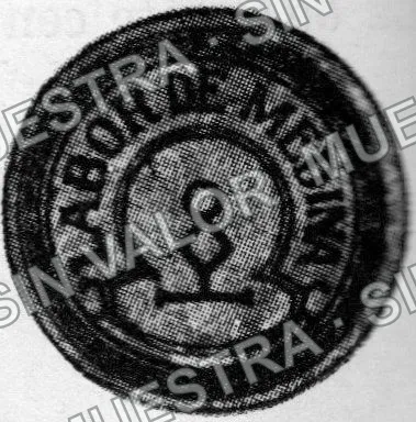 1 centavos, Hacienda Labor de Medina (M2607), reverso
