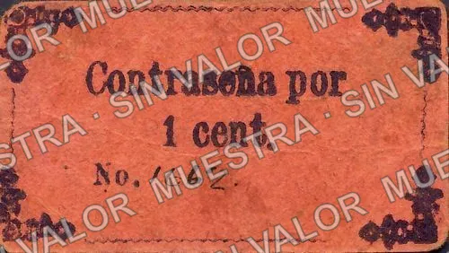 1 centavos, Jorge A. Chaparro (M2863), M2863 1c Jorge A. Chaparro, anverso