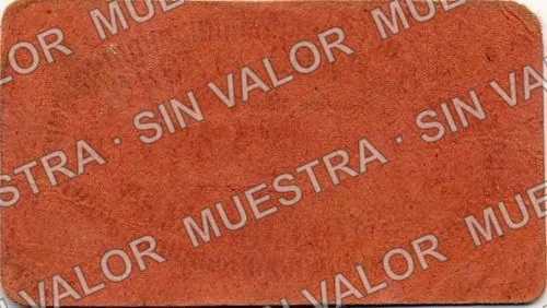 1 centavos, Jorge A. Chaparro (M2863), M2863 1c Jorge A. Chaparro, reverso