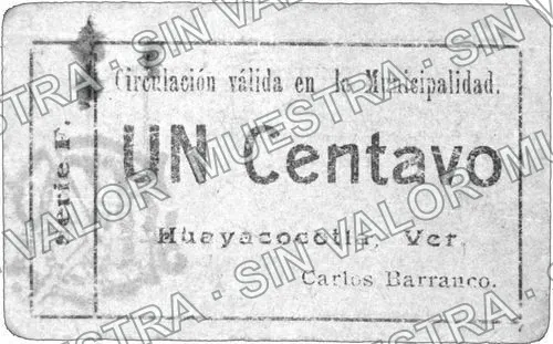 1 centavos, La Ciudad de Londres (M3985), M3985 1c La Ciudad de Londres, anverso