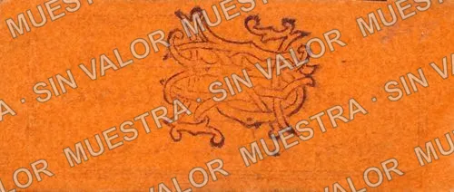 1 centavos, Pedro A. Zavala (M2692), M2692 1c Pedro A. Zavala, reverso