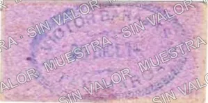1 centavos, Victor Barajas 1c (M3066), M3066a Victor Barajas 1c, reverso