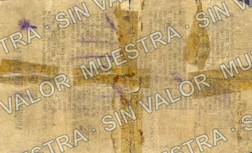 1 peso, Asociación Durangueña (M1475), reverso