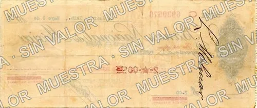 1 peso, Banco Nacional de México (M4258), reverso