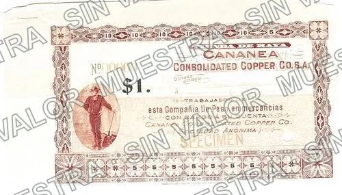 1 peso, CCCC $1 (M755), anverso
