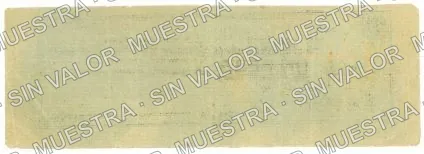 1 peso, Divsión del Suroeste (M1897), reverso