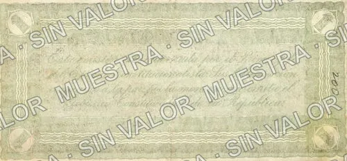 1 peso, Estado de Durango (M1489), reverso