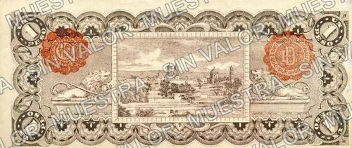 1 peso, Estado de Durango (M1505), reverso