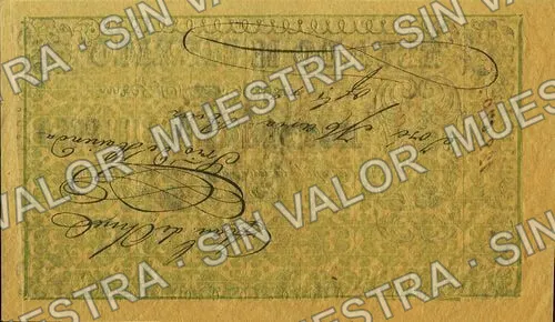 1 peso, Estado de México (M36), M36 $1 Estado de México, reverso