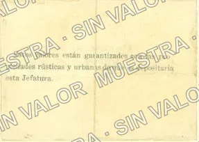 1 peso, Jefatura de Hacienda (M1456), reverso