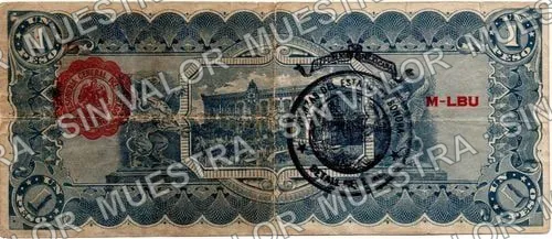 1 peso, L 5522642 (M920), anverso (M920d $1 A 8135666)
