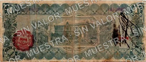 1 peso, L 5522642 (M920), anverso (M920d $1 A 7990453)