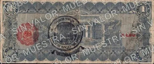 1 peso, L 5522642 (M920), anverso (M920d $1 A 5411604)