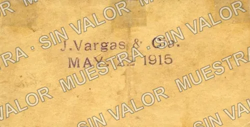 1 peso, La Reforma Mercantil (M2467), reverso
