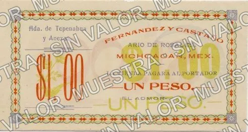1 peso (M2964), anverso