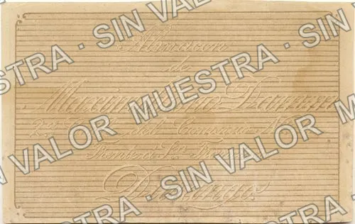 1 peso, Maximiliano Damm (M701), reverso