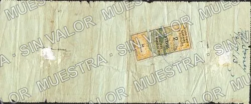 1 peso, The Tigre Mining Company (M3845), reverso