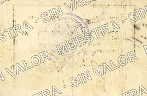 1 peso, Topia (M1530), reverso