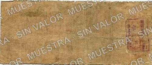 1 peso, United Sugar Companies (M3789), reverso
