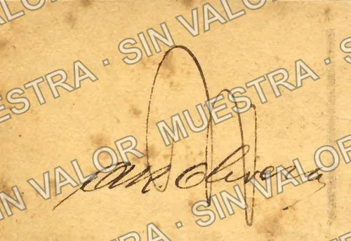 10 centavos, Antonio R. Olivera (M2463), reverso