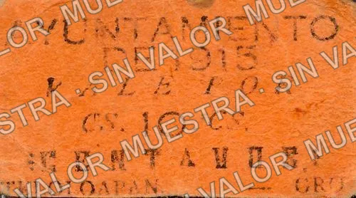 10 centavos, Ayuntamiento de 1915, Teloloapan (M1966), anverso