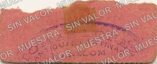 10 centavos, Cantina Lobby (M1308), reverso