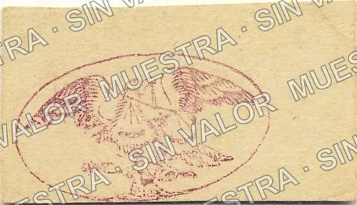 10 centavos, Circulación local (M2395), reverso