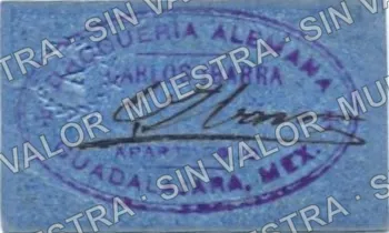10 centavos, Drogueria Alemana (M2506), reverso