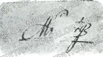 10 centavos, El Golfo de México (M1781), reverso