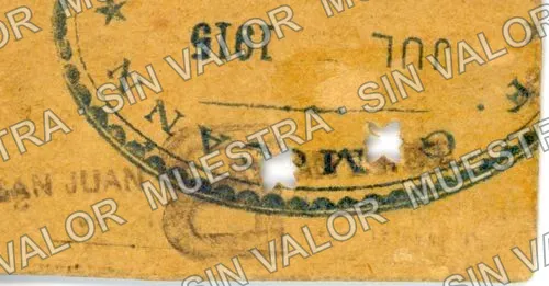 10 centavos, F. G. McCann (M1376), M1376 10c F. G. McCann, reverso