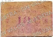 10 centavos, Hacienda de La Concepción (M2561), M2561 10c Hacienda de La Concepción, anverso
