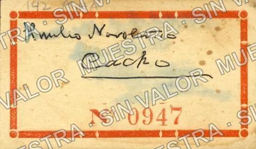 10 centavos, Hacienda de Quiotepec (M3476), reverso