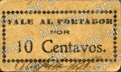 10 centavos, La Bahia de Veracruz (M3028), M3028 10c La Bahia de Veracruz, anverso