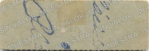10 centavos, La Protectora (M1408), M1408 10c La Protectora, reverso