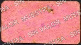 10 centavos, La Virgen (M3004), reverso
