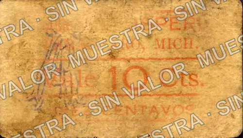 10 centavos (M3025), anverso