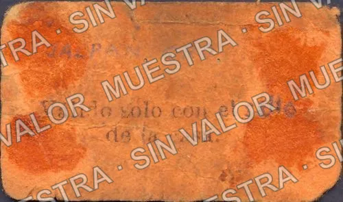 10 centavos, Patricio Bayardo (M3634), M3634 10c Patricio Bayardo, reverso