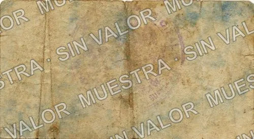 10 centavos, Pozos (M1713), reverso