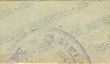 10 centavos, Restaurant Teatro Principal (M1428), M1428 10c Restaurant Teatro Principal, reverso