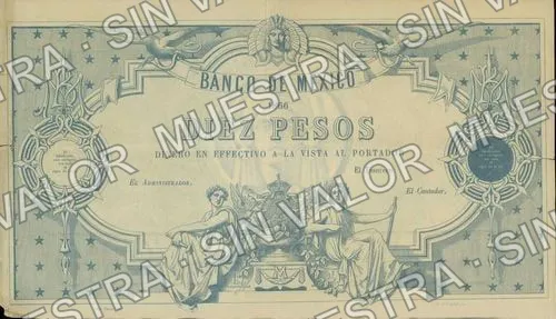 10 pesos, Banco de México (M20), anverso