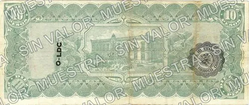 10 pesos (M924), anverso (M924h $10)